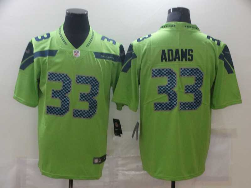 Men Seattle Seahawks 33 Adams Green Nike Limited Vapor Untouchable NFL Jerseys Men Seattle Seahawks 33 Adams Green Nike Limited Vapor Untouchable NFL Jerseys